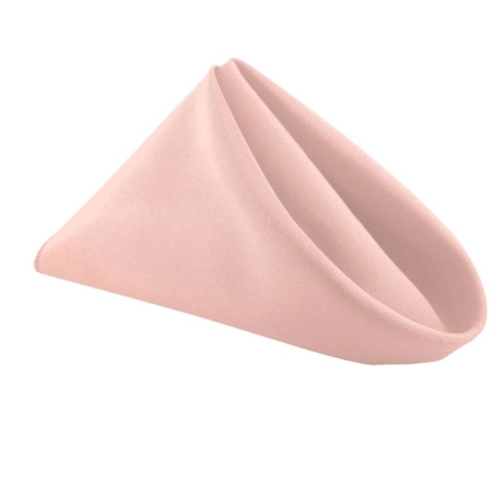 2 pack of 10 Napkins 20" blush